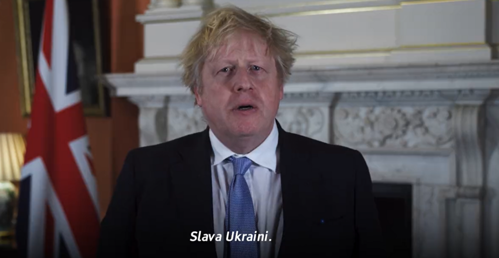 untitled новости Борис Джонсон, война в Украине, премьер-министр Великобритании