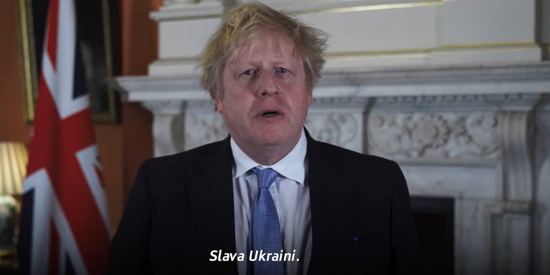 untitled новости Борис Джонсон, война в Украине, премьер-министр Великобритании
