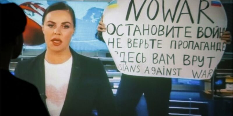 123709853 074606332 1 Новости BBC Марина Овсянникова, Первый канал, свобода слова