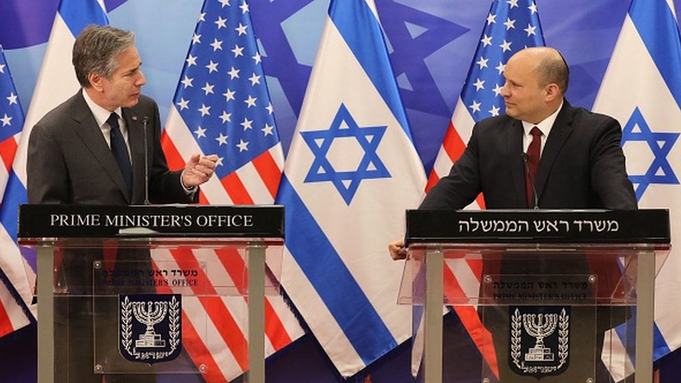 Встреча Блинкена и Беннетта в Израиле, 27 марта 2022