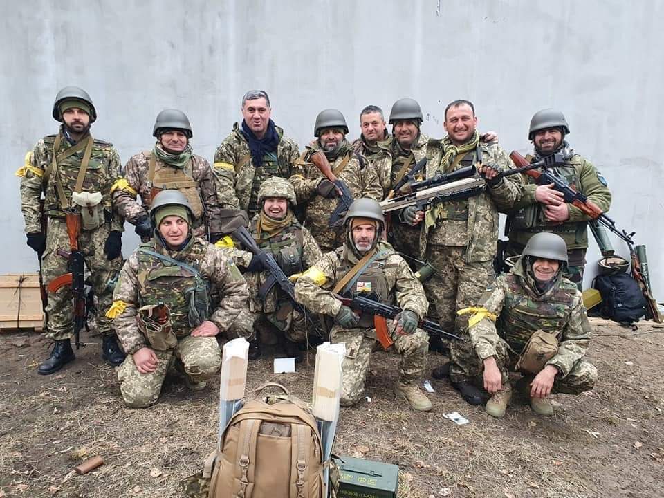 georgians in ukraine war новости война в Украине, Грузия-Украина, Ираклий Окруашвили