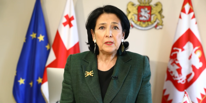 salome zourabishvili 43564 новости Пасха, Президент Грузии, Саломе Зурабишвили