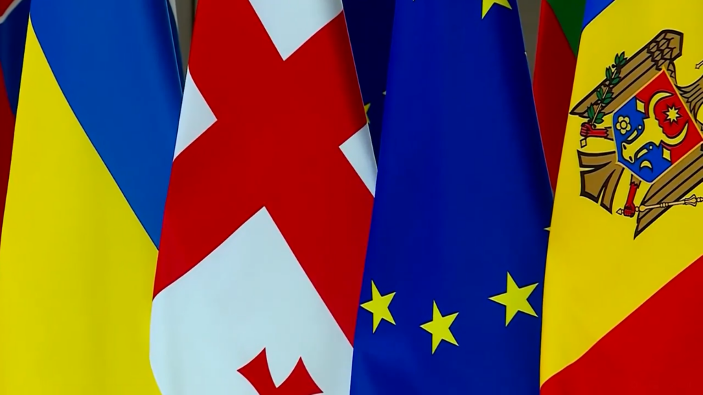 georgia ukraine moldova eu flags новости Грузия-ЕС, евросоюз