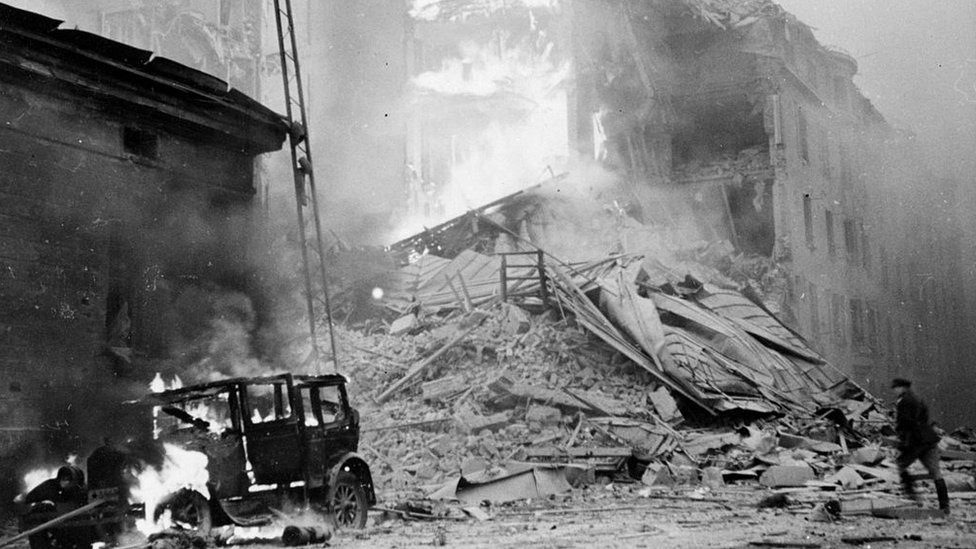 Варварские бомбардировки финских городов разожгли ненависть финнов к агрессору