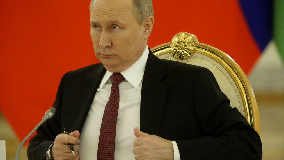 Владимир Путин на заседании ОДКБ