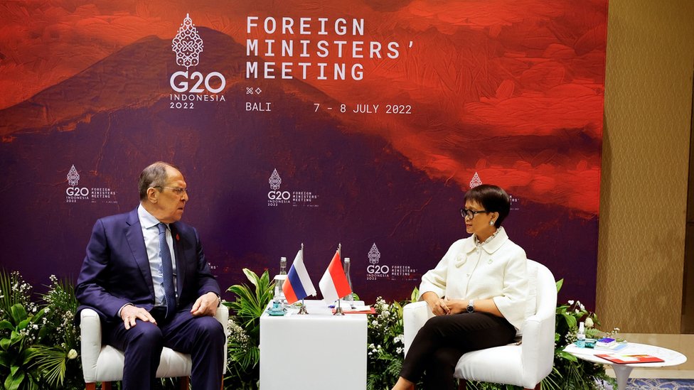 Встреча Лаврова и главы МИД Индонезии Ретно Марсуди