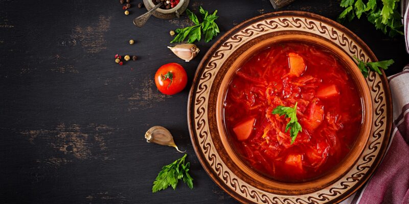 traditional ukrainian russian borscht or red soup 2021 08 26 23 07 21 utc Новости BBC Александр Ткаченко, борщ, Россия, украина, ЮНЕСКО