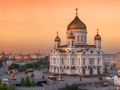 cathedral of christ the savior in the evening rus 2021 08 26 18 57 03 utc СССР СССР