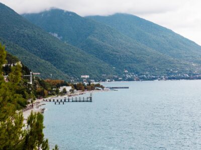 the city of gagra abkhazia with beautiful views o 2021 09 04 07 22 39 utc Пицунда Пицунда