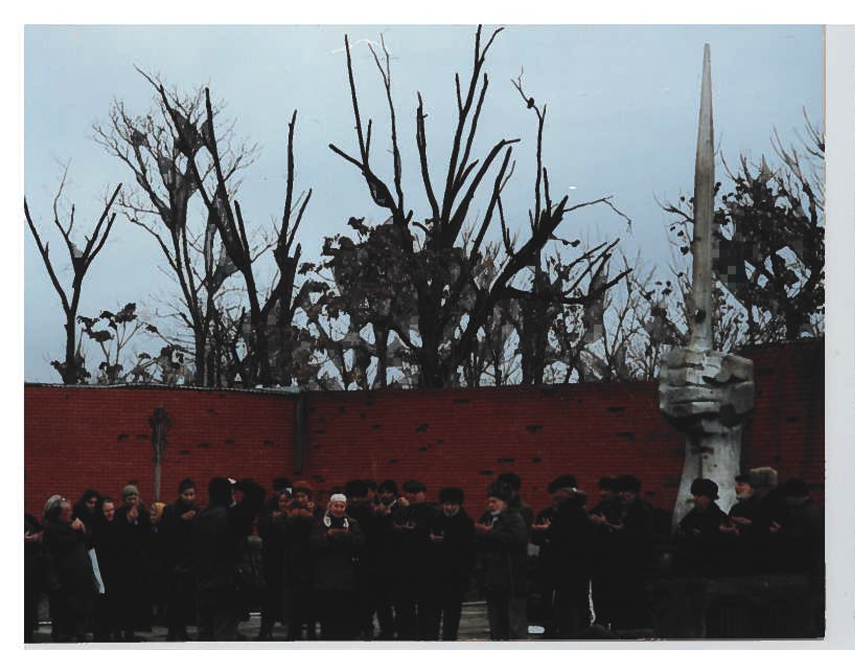 Мемориал жертвам депортации 1944 года в Грозном. Фото из личного архива Ланы Эстемировой