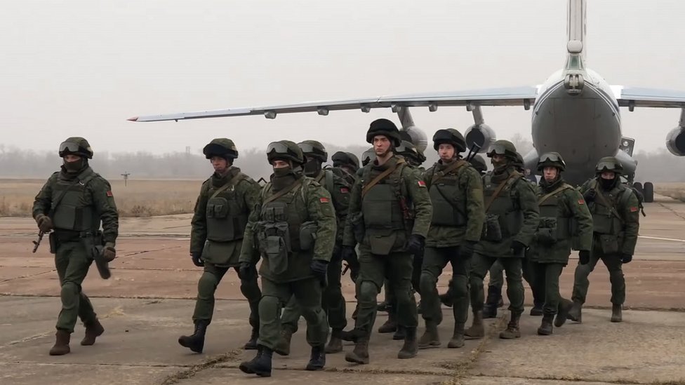 Белорусские войска в Казахстане