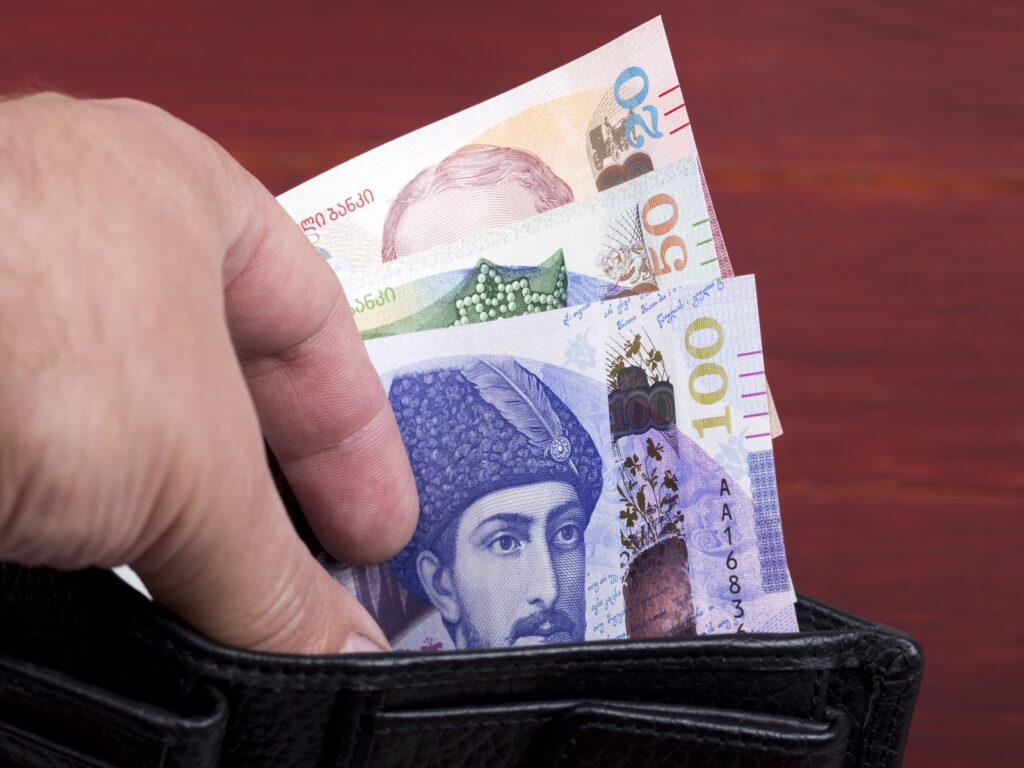 georgian money in the black wallet 2022 03 16 22 10 20 utc новости МВФ, экономика Грузии