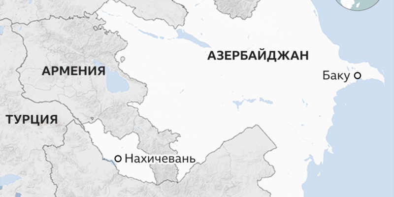 128099930 map armenia azerbaijan 640 2x nc Новости BBC Азербайджан, Васиф Талыбов, Ильхам Алиев, Нахичевань