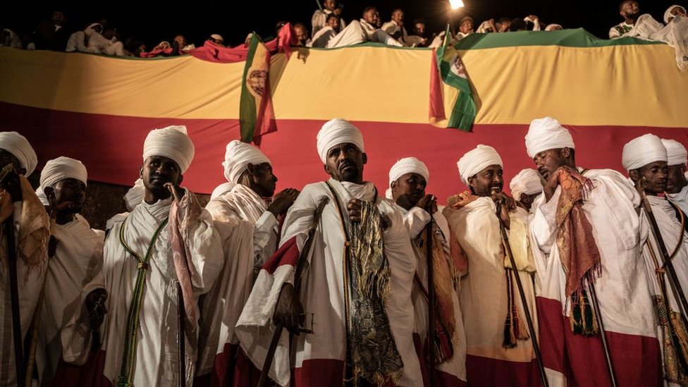 Верующие в Эфиопии
