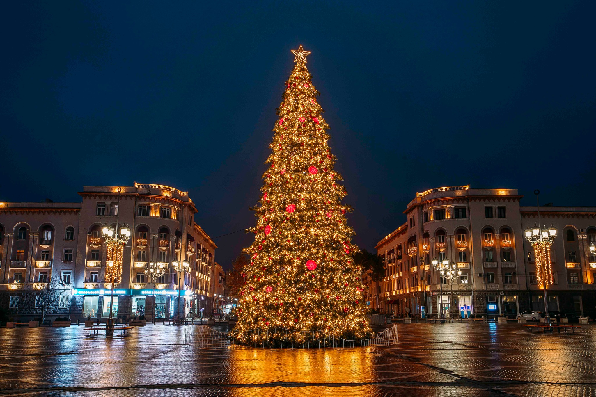 321784656 503825381629395 3728393651762216297 n Другая SOVA Батуми, новогодняя елка, новый год, тбилиси