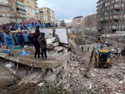2023 turkey earthquake damage diyarbakir землетрясение землетрясение