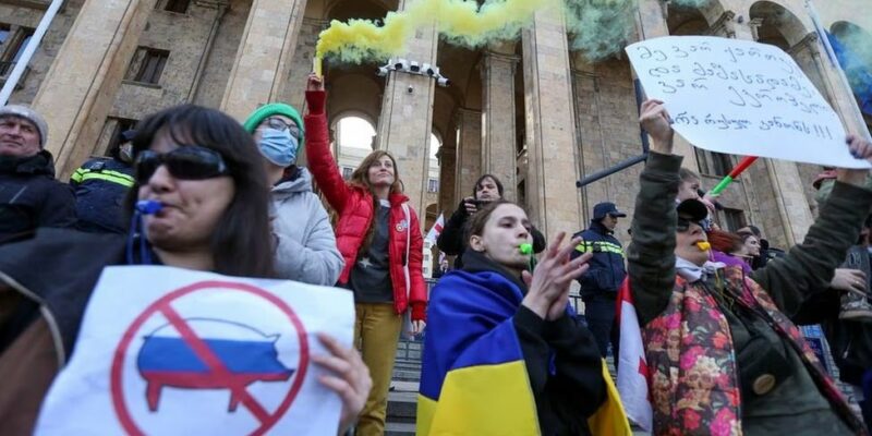 128926724 438ea704 71ab 42a5 a41a 0ee4b82b1010 Новости BBC акция протеста в тбилиси, закон об иноагентах