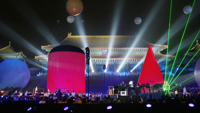 Концерт Жара в 2004 году на Тяньаньмэнь
