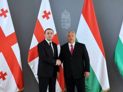 irakli gharibashvili victor orban 1 Виктор Орбан Виктор Орбан