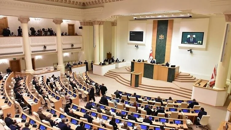 parlament vnutri новости парламент Грузии, ЦИК Грузии