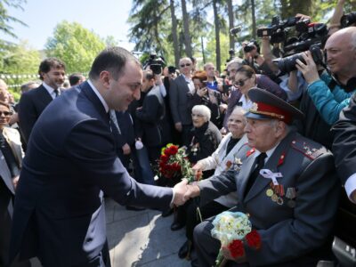 veterani garibashvili премьер Грузии премьер Грузии