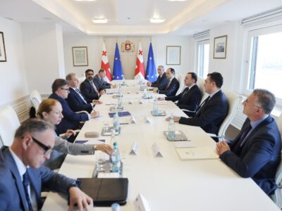 sankcii garibashvili koordinatori specpredstaviteli vstrecha санкции ЕС санкции ЕС