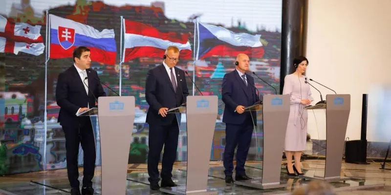 spikeri chexii gruzii slovakii avstrii новости Грузия-ЕС, Грузия-Чехия, Шалва Папуашвили