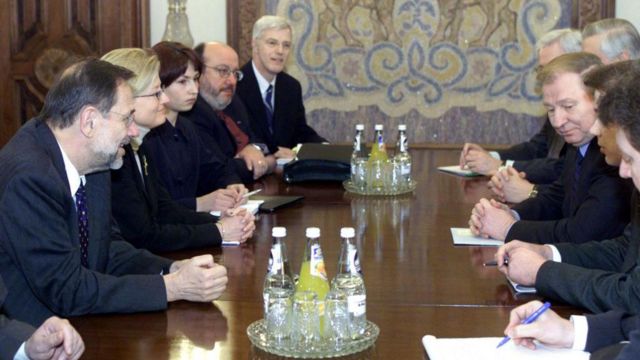Президент Кучма и представители Еврокомиссии 