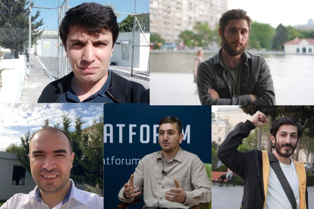 azerbaijani activists 21 09 2023 1024x682 1 новости Азербайджан, активисты, аресты, война в Карабахе, Нагорный Карабах