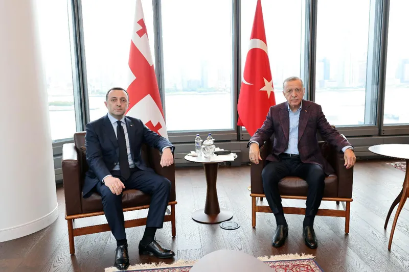 garibashvili erdogani новости Грузия-Турция, Ираклий Гарибашвили, Реджеп Тайип Эрдоган
