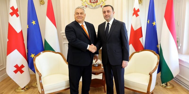 f8kedt5wcaapawd новости Виктор Орбан, Грузия-Венгрия, Ираклий Гарибашвили, Премьер-министр Грузии