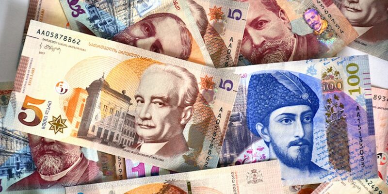 lari dengi новости 20 лари, валюта, Нацбанк Грузии, национальная валюта Грузии