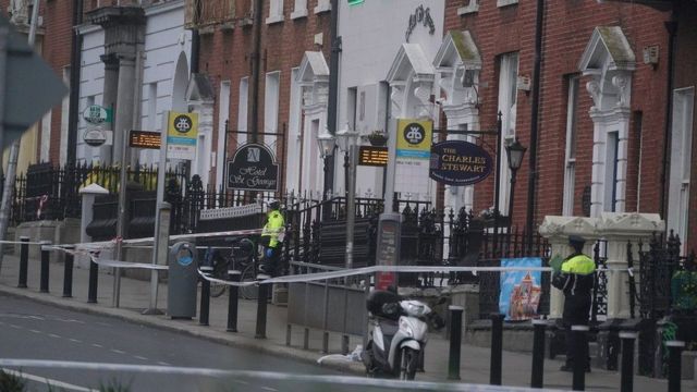 Место происшествия в Дублине оцеплено