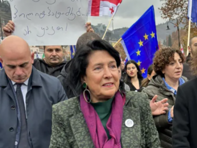 salomee zurabishvili марш марш
