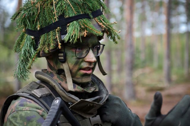 Призывник армии Финляндии