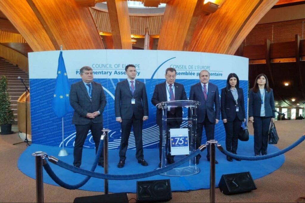 azerbaijan pace delegation 1024x683 1 новости OC Media, Азербайджан, Нагорный Карабах, незаконные задержания, Парламентская ассамблея Совета Европы, ПАСЕ