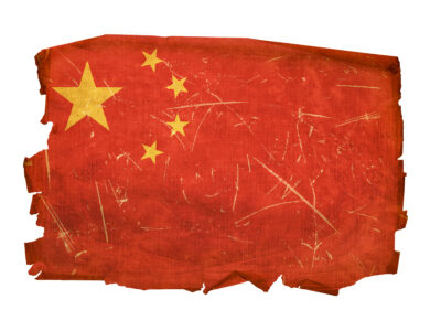 china flag old isolated on white background 2023 11 27 05 14 44 utc Грузия-Китай Грузия-Китай
