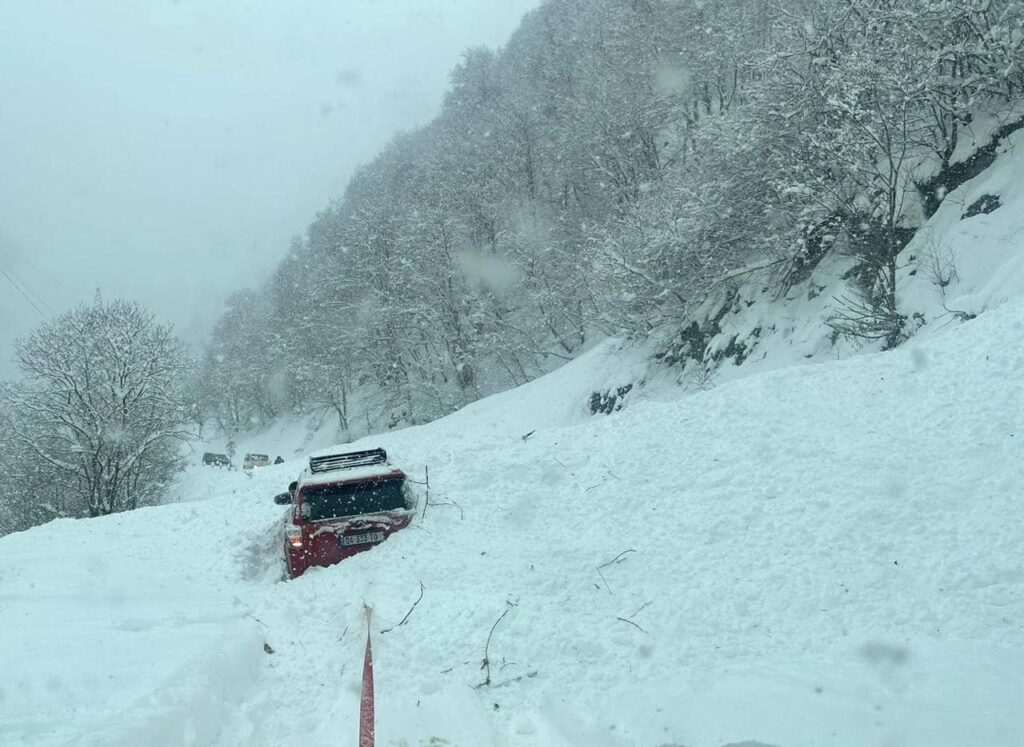 sneg nepogoda новости Душети, Служба по управлению чрезвычайными ситуациями, снег