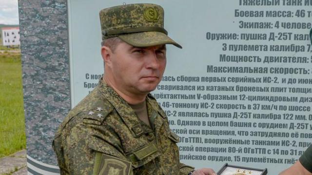 Владимир Завадский во время службы в Таманской дивизии (тогда еще в звании полковника)