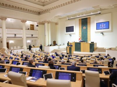 parlament kobaxidze новости годовой отчет, Ираклий Кобахидзе, парламент Грузии, Премьер-министр Грузии