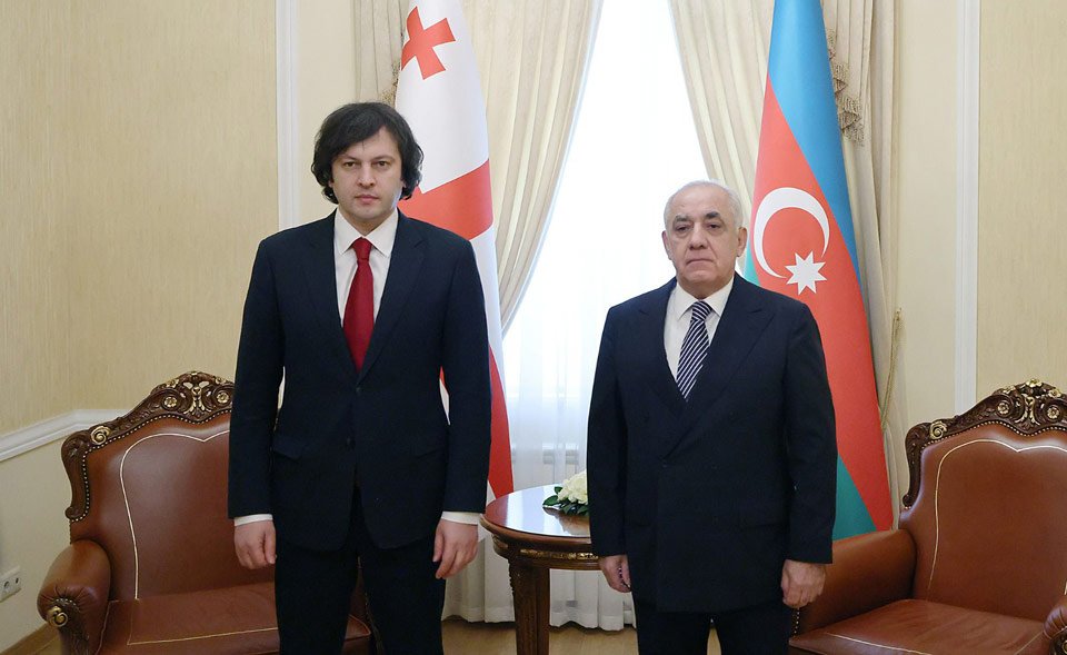 1710581317 1.j новости Азербайджан-Грузия, Ираклий Кобахидзе, Премьер-министр Грузии