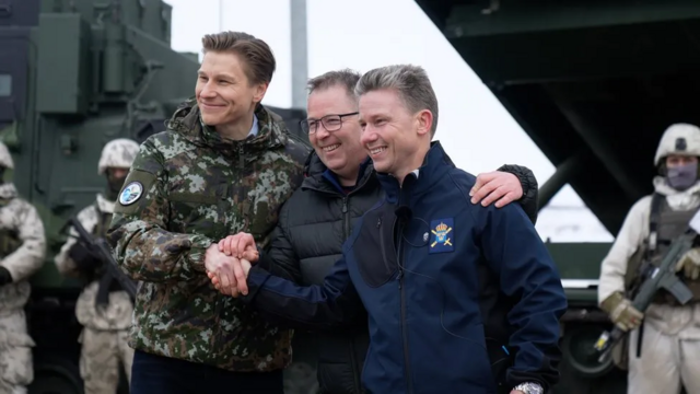 Министры обороны Финляндии, Норвегии и Швеции