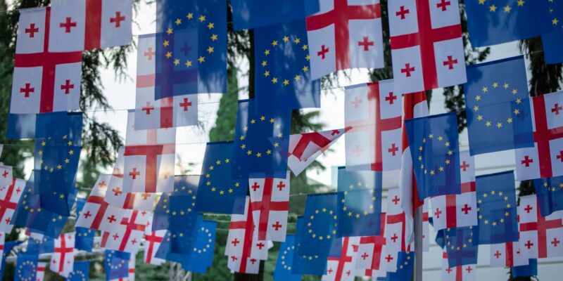 es flag gruzii flag новости Грузия-ЕС, отчет