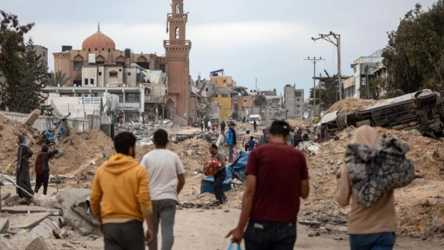 Развалины в Газе