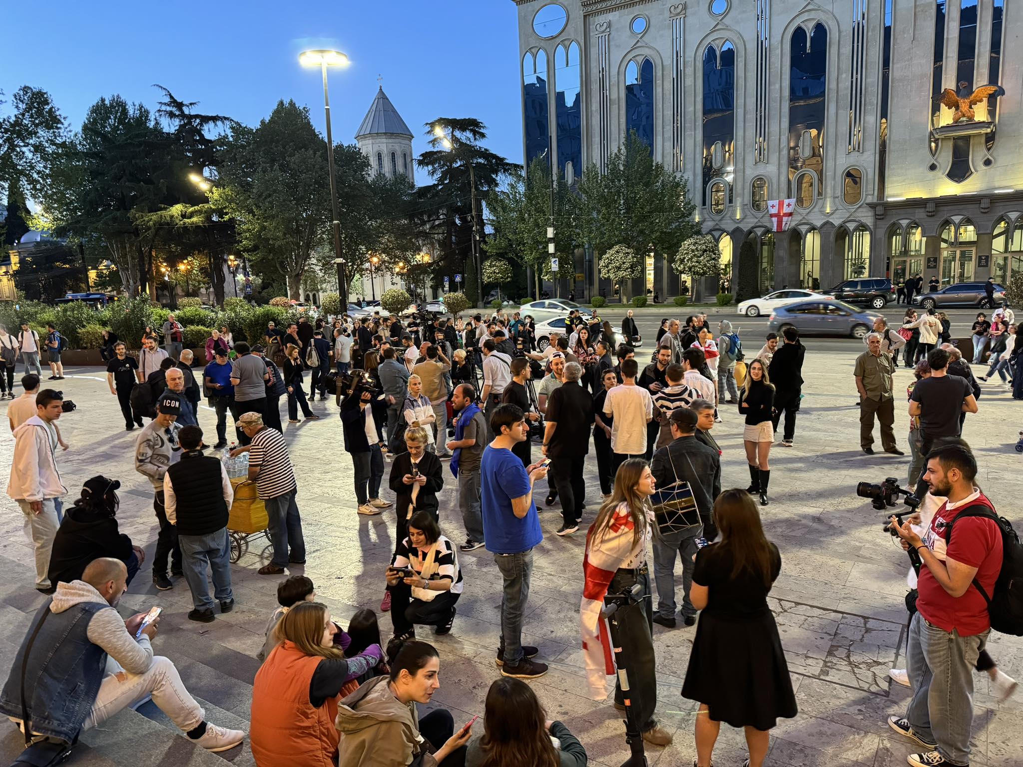 akcia den deviati 1 новости закон об иноагентах в грузии, студенты