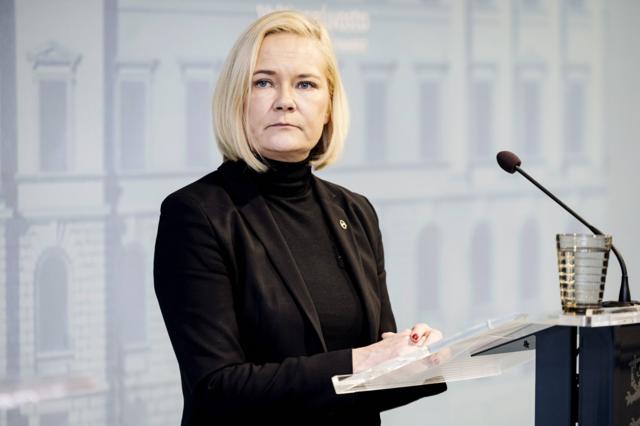 Глава МВД Финляндии Мари Рантанен 