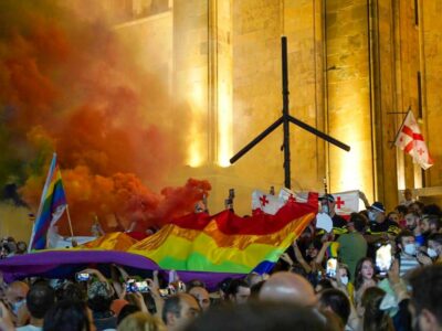 lgbt gruzia lgbt фоторепортаж Tbilisi Pride, ЛГБТ, Леван Иоселиани, омбудсмен