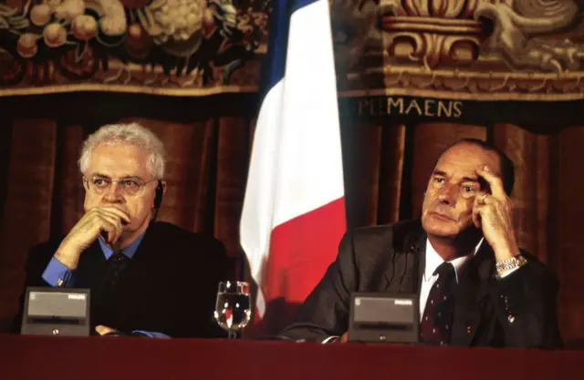 Лионель Жоспен и Жак Ширак