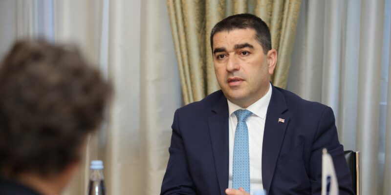 papuashvili e1718086643350 новости закон об иноагентах в грузии, НПО, Спикер парламента, Шалва Папуашвили
